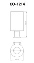 Abfallbehälter KO-1214-4